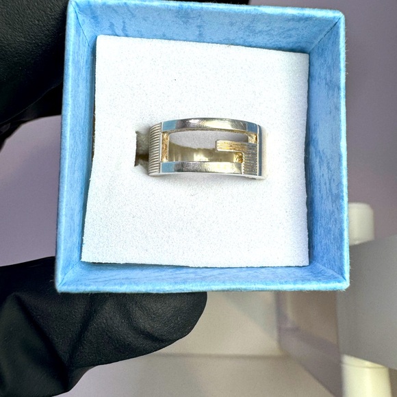 Gucci silver ring size 5 ring